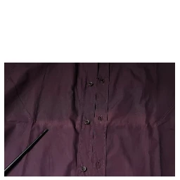 Dark Violet Cotton Dress GOLD Men Formal Shirt