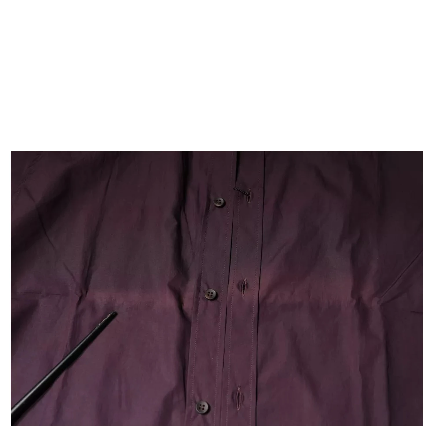 Dark Violet Cotton Dress GOLD Men Formal Shirt