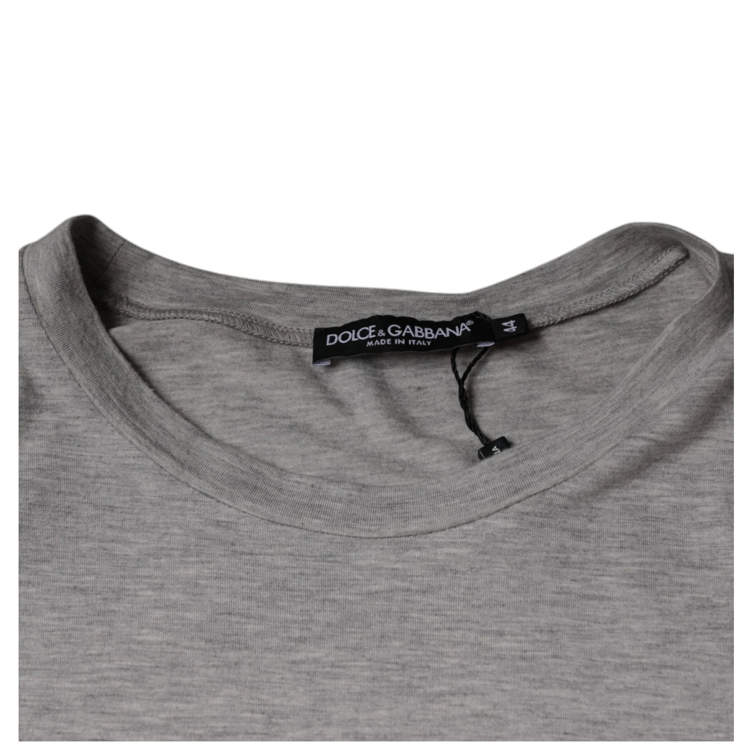 Gray Logo Print Crewneck Short Sleeve T-shirt