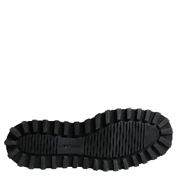 Bronze Padded Mid Calf Lace Up Boots Shoes