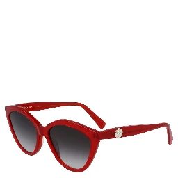 Red Acetate Sunglasses