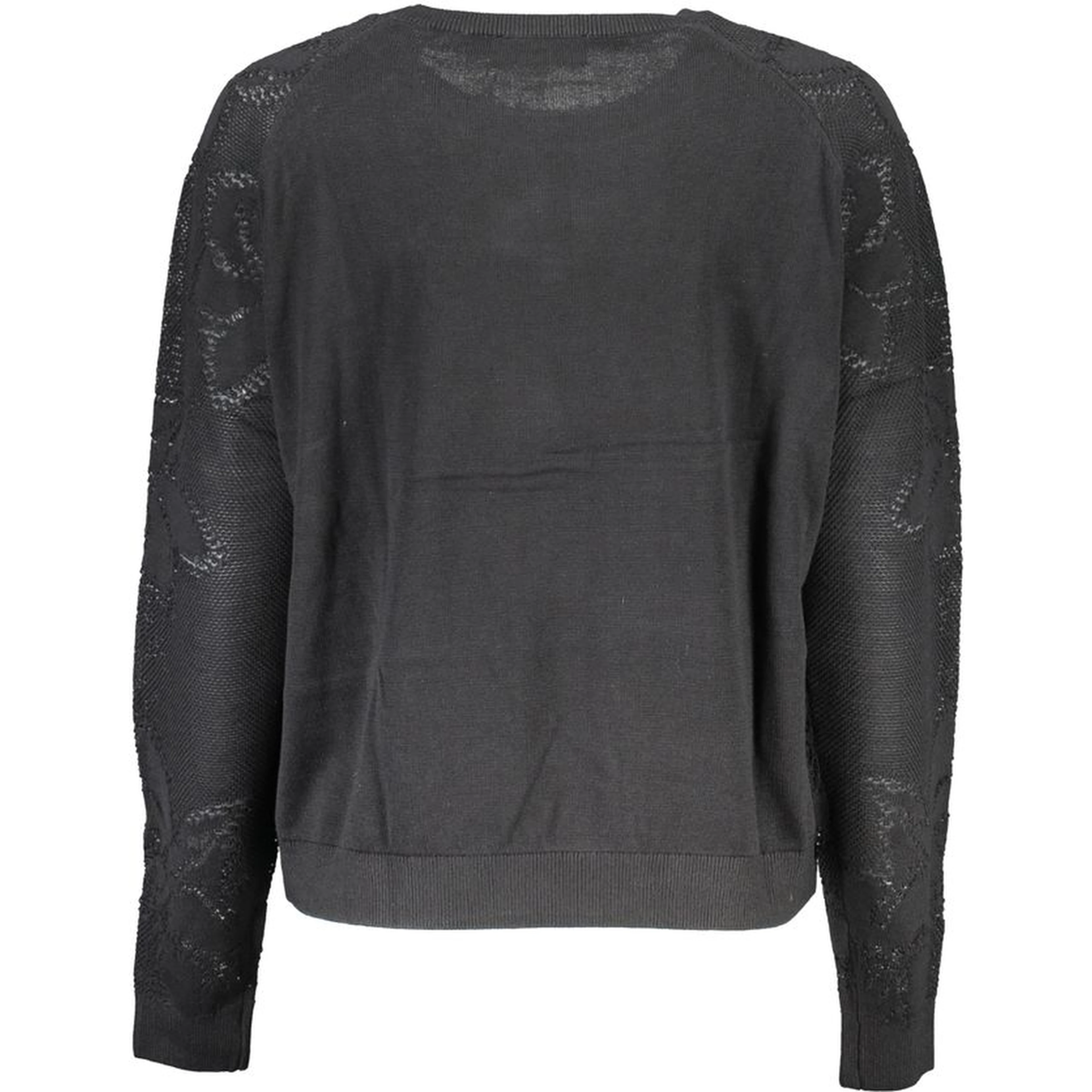 Black Cotton Sweater