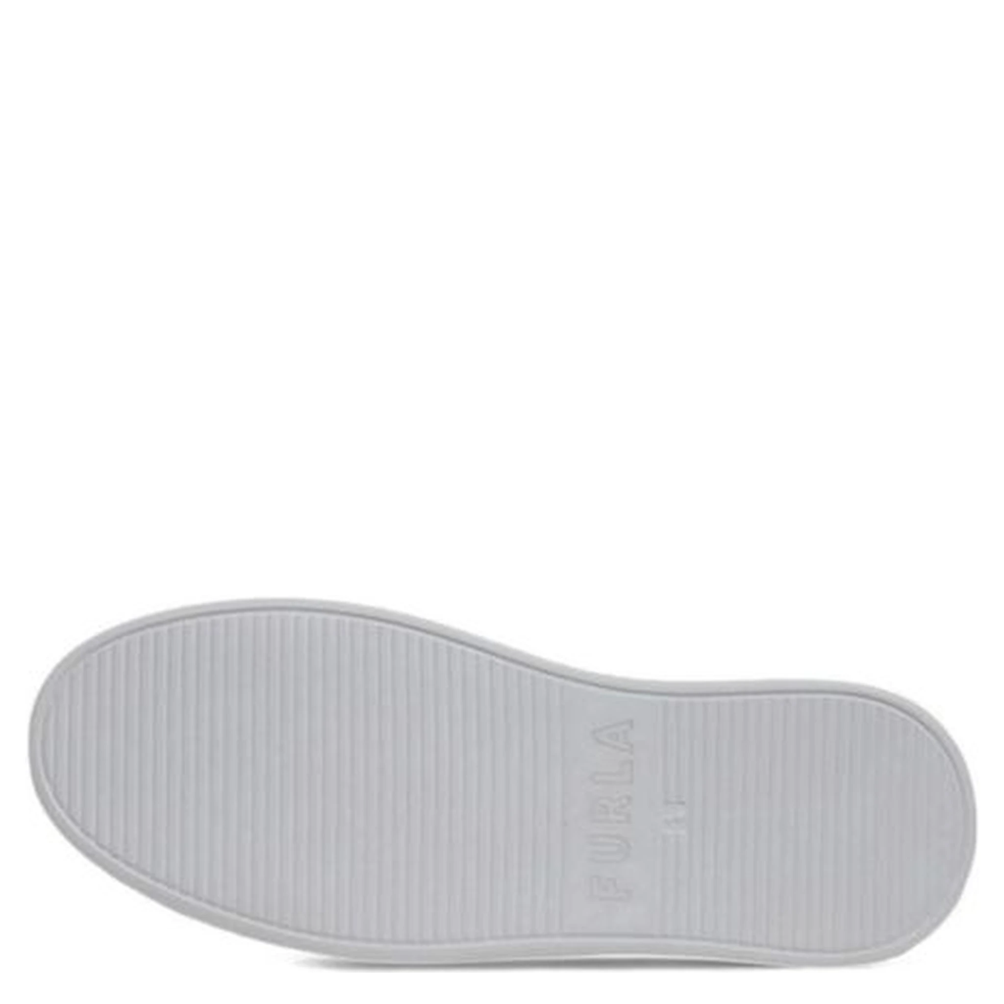 White Polyethylene Low Top Sneakers