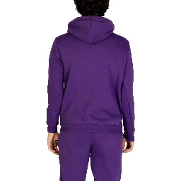 Purple Cotton Hoodie