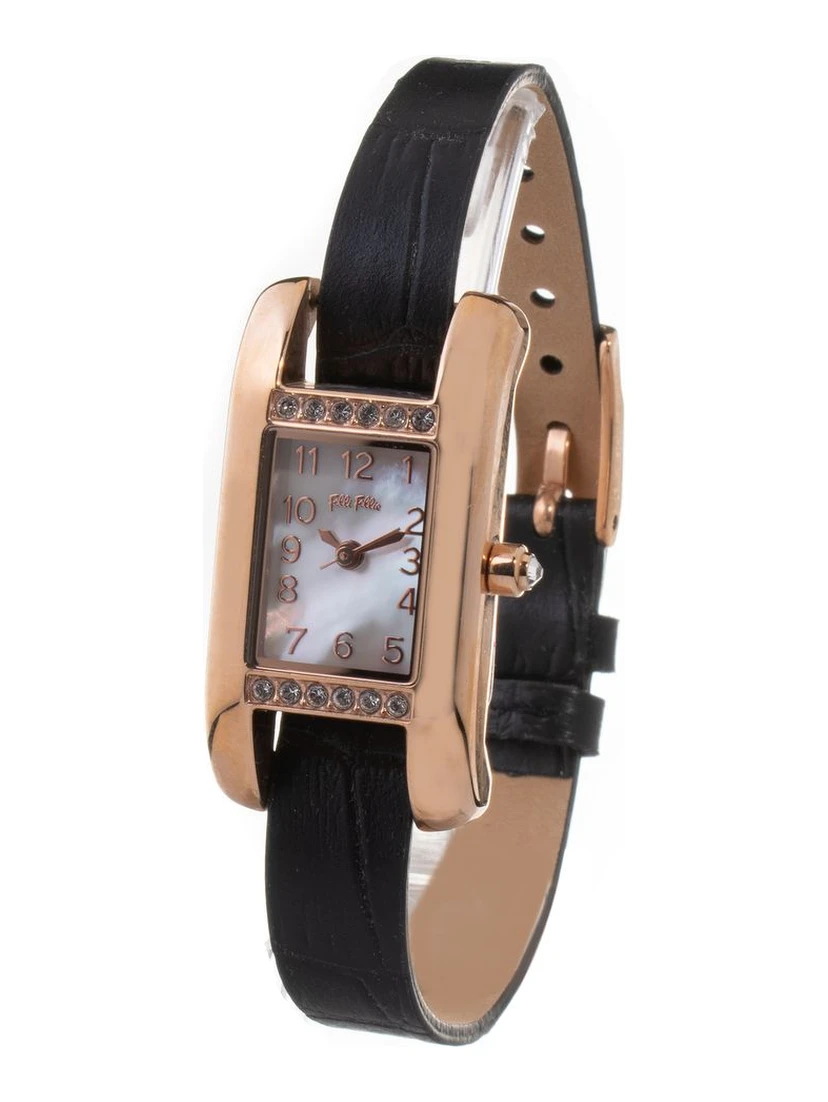 Multicolor Leather Dress Watch