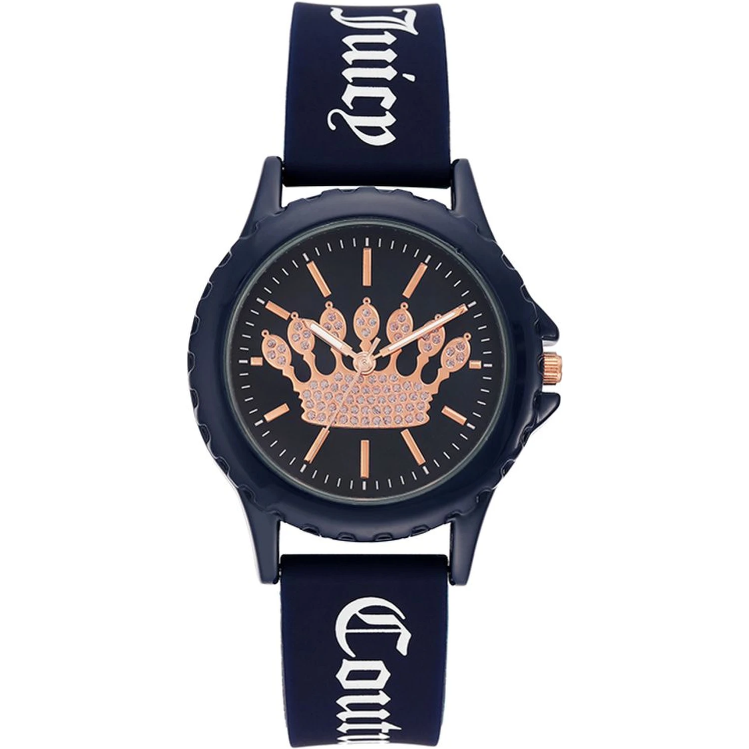 Blue Synthetic Dress Watch