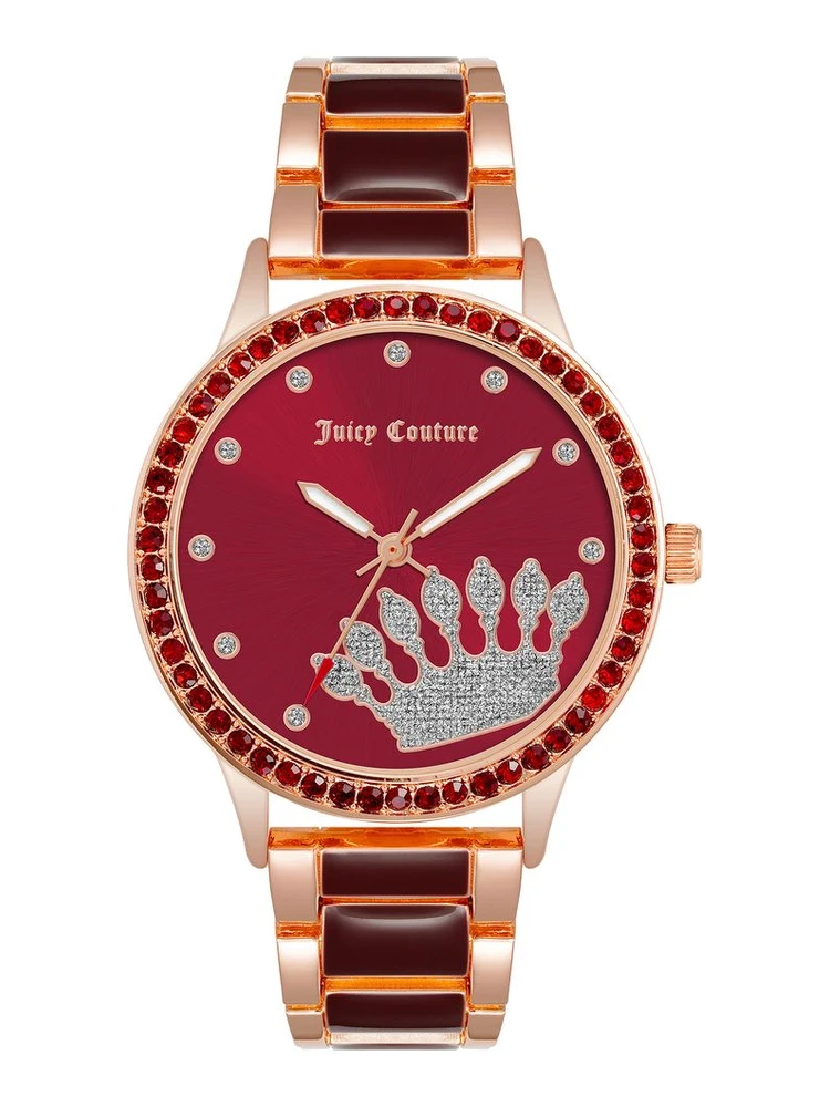 Multicolor Metal Dress Watch