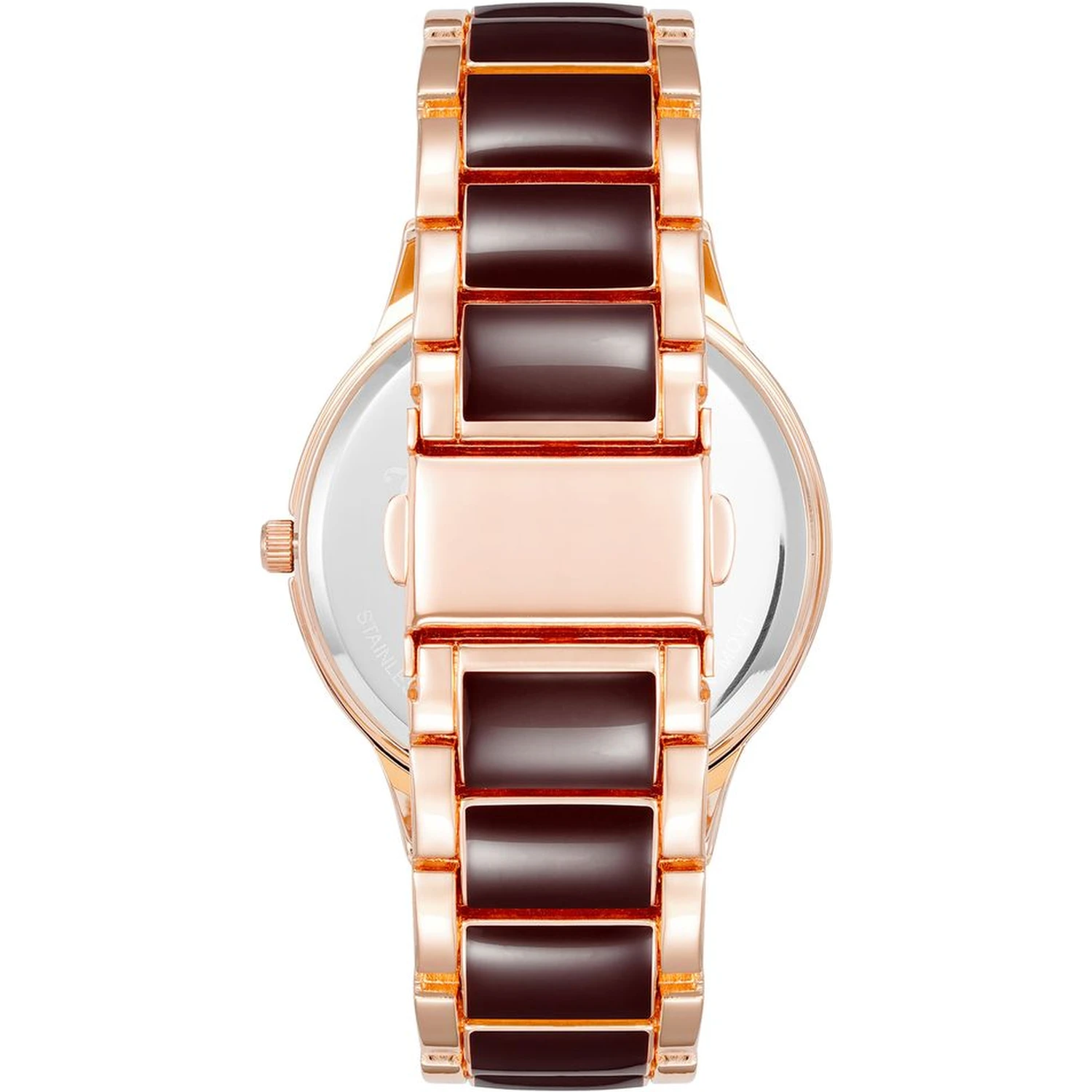 Multicolor Metal Dress Watch