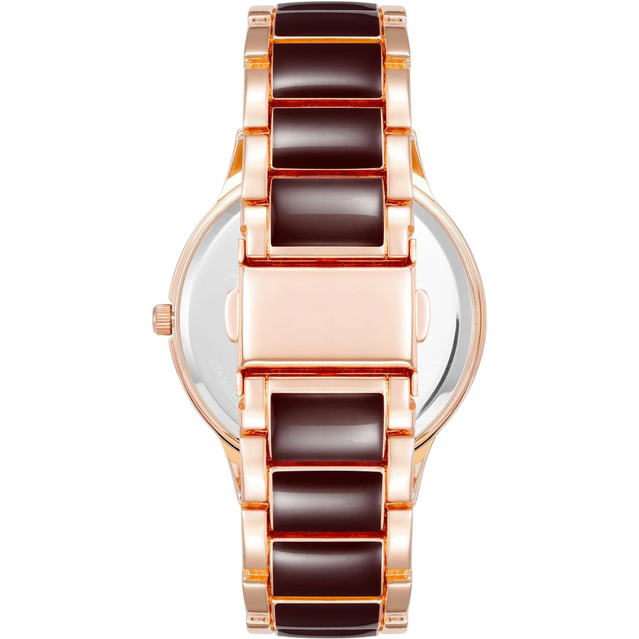 Multicolor Metal Dress Watch