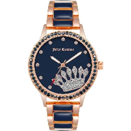 Multicolor Metal Dress Watch