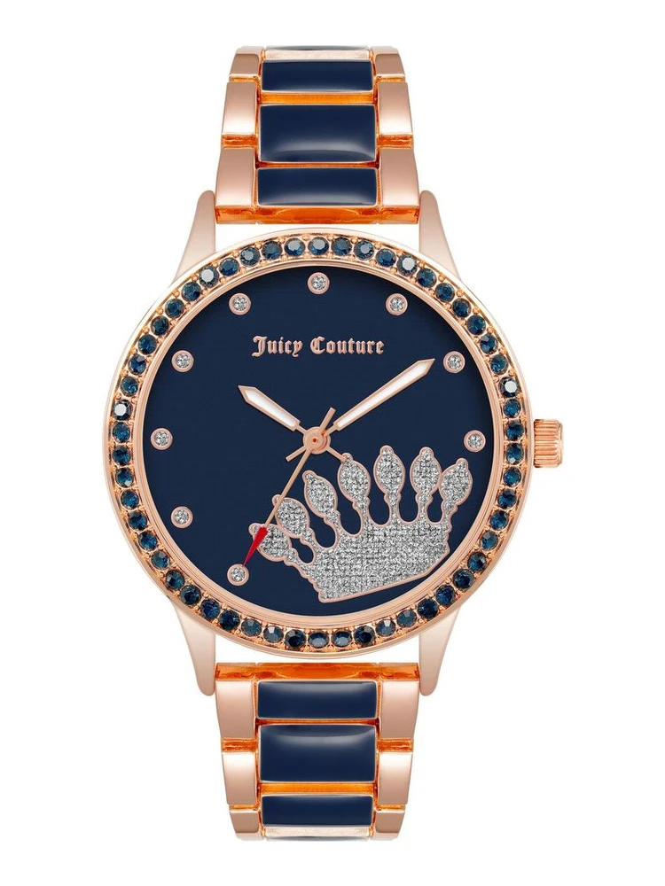 Multicolor Metal Dress Watch