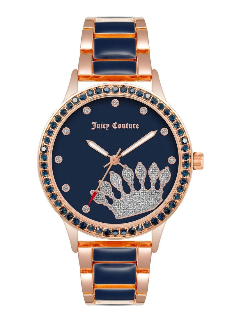 Multicolor Metal Dress Watch