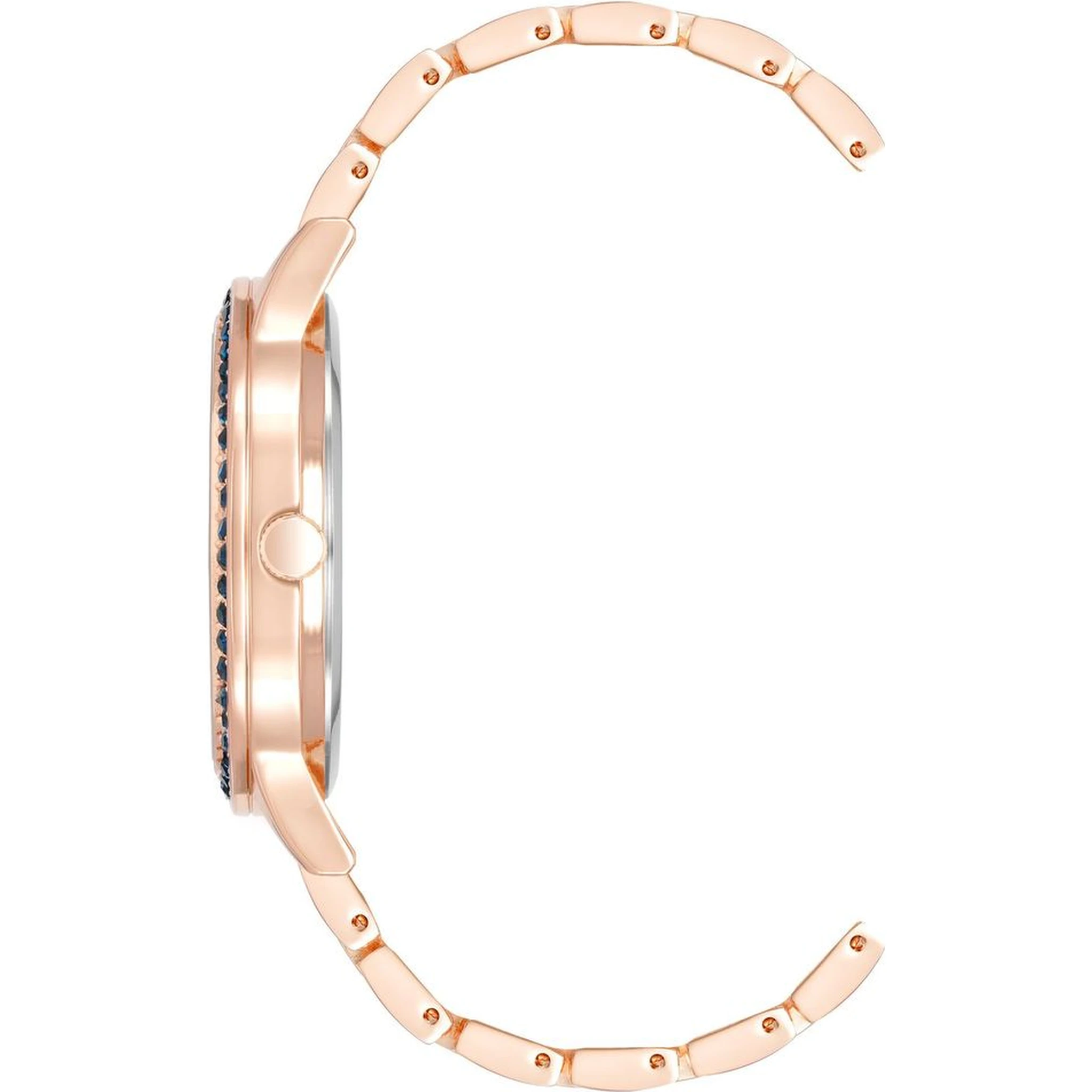 Multicolor Metal Dress Watch