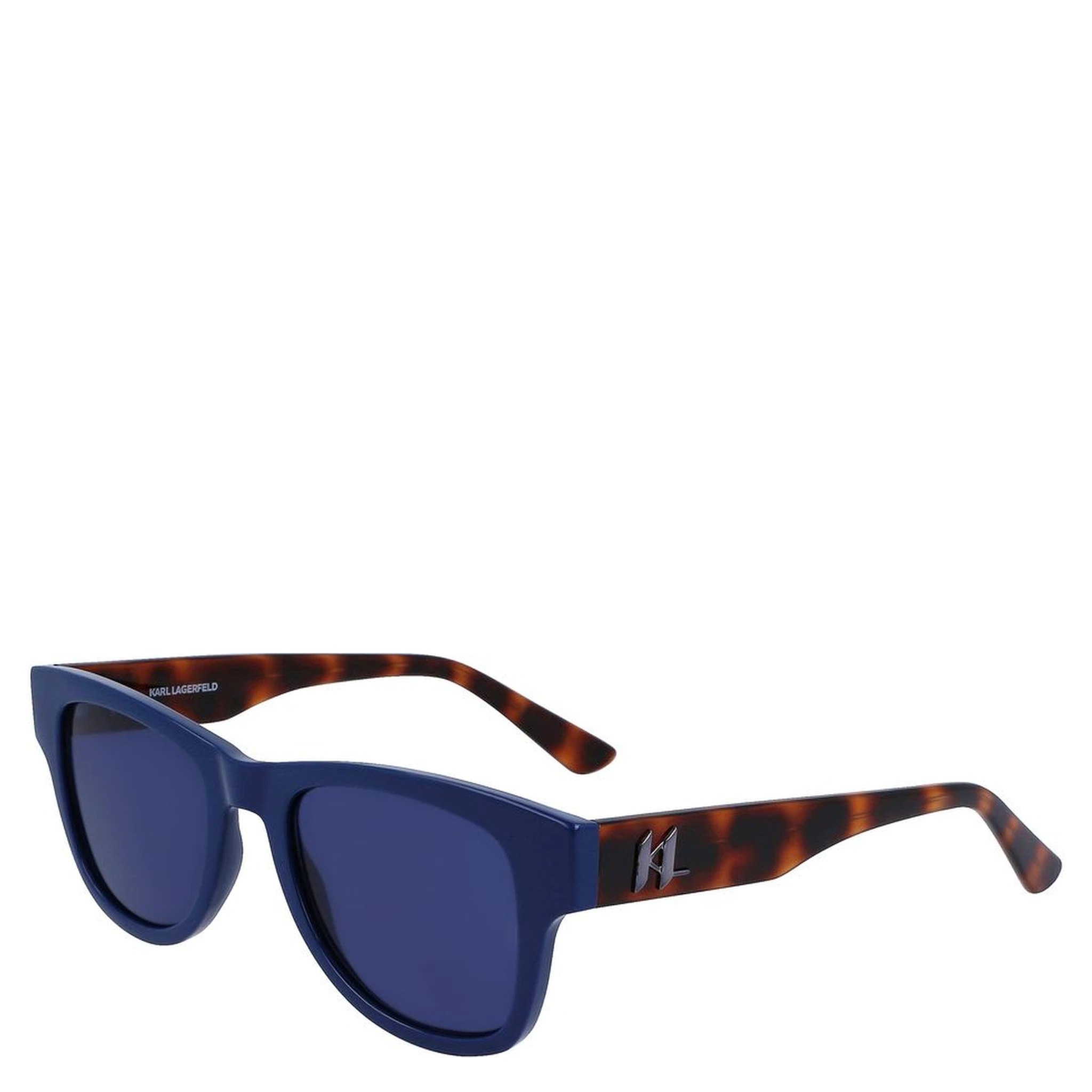 Blue Injected Sunglasses