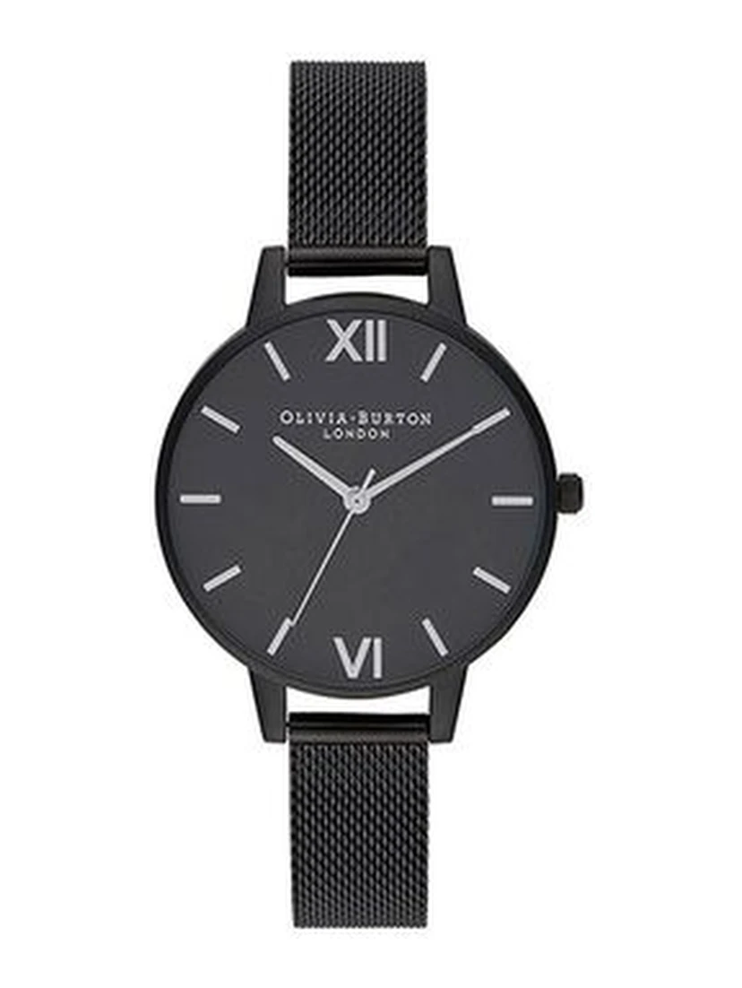 Black Stainless Steel Dress Watch