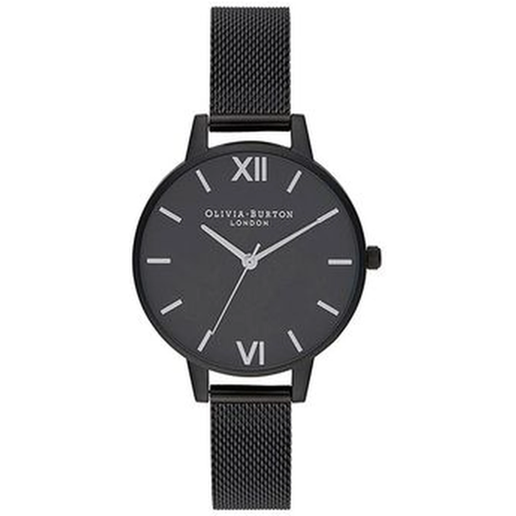 Black Stainless Steel Dress Watch