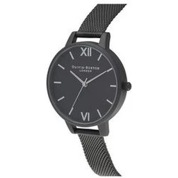 Black Stainless Steel Dress Watch