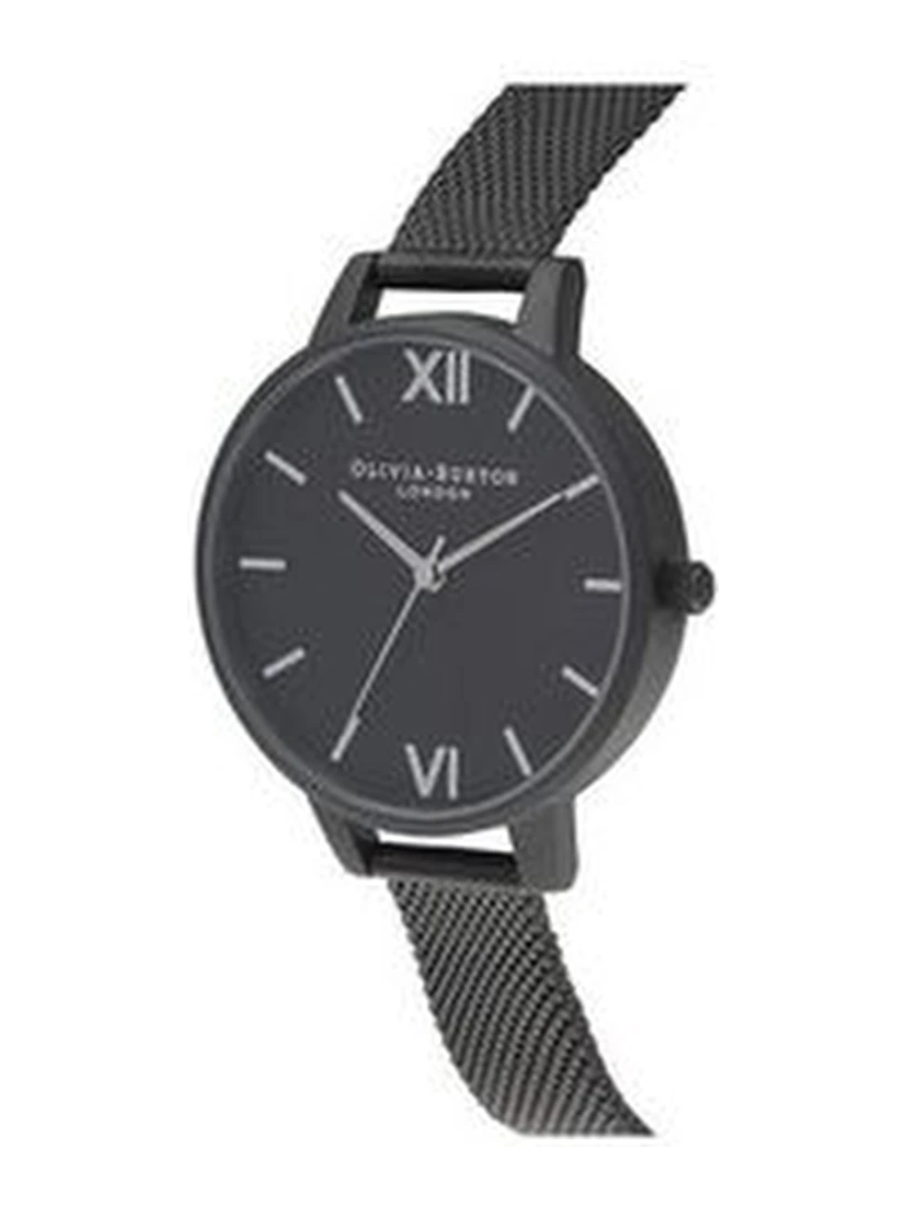 Black Stainless Steel Dress Watch