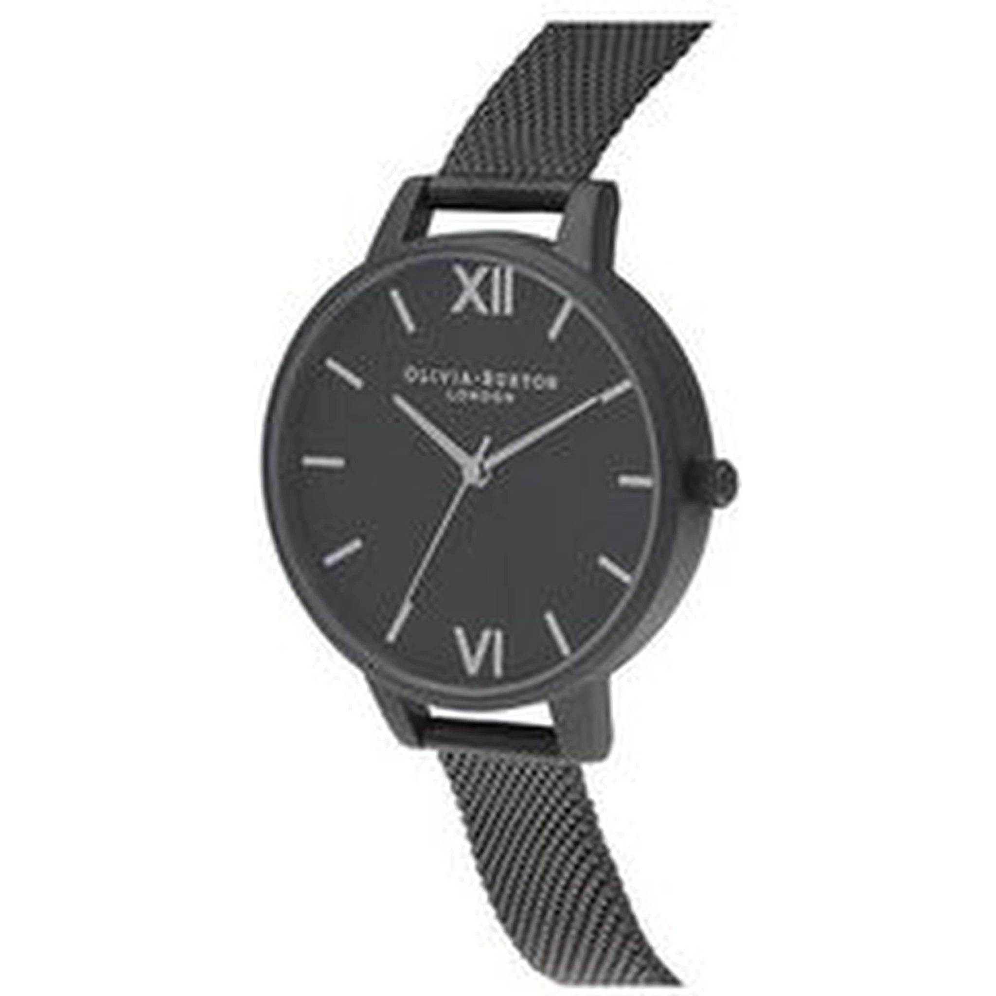 Black Stainless Steel Dress Watch