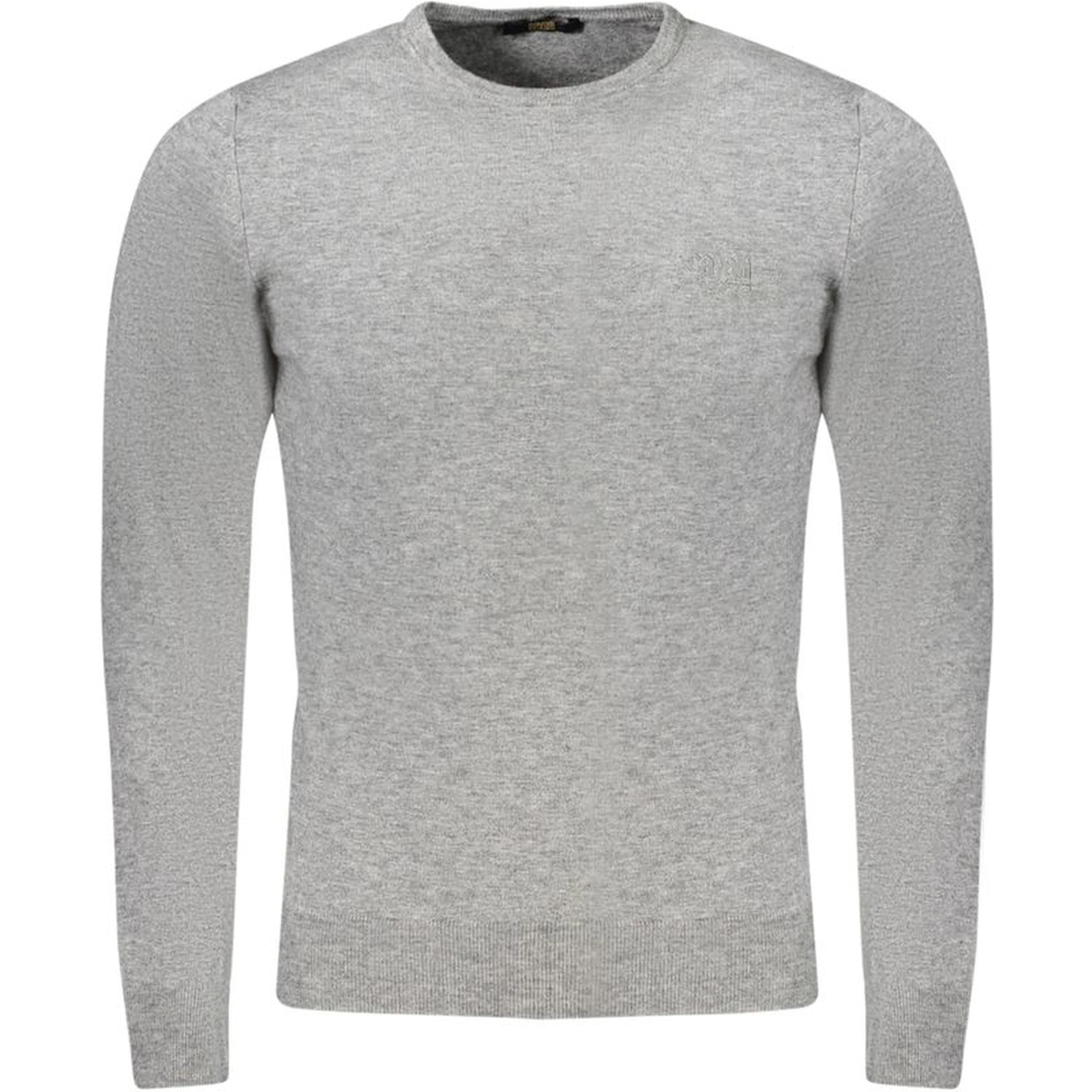 Gray Polyester Sweater