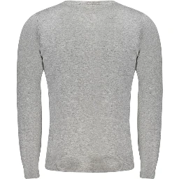 Gray Polyester Sweater
