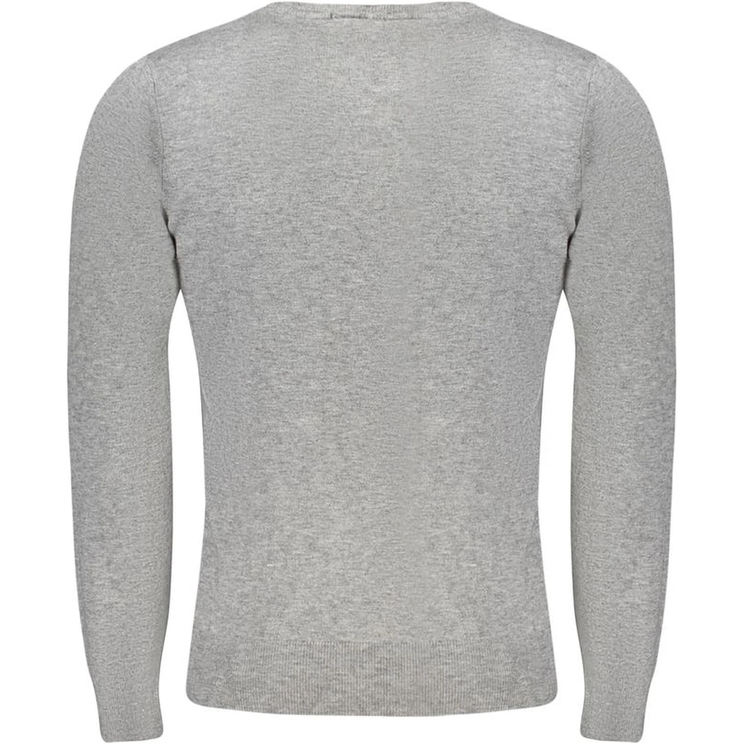 Gray Polyester Sweater