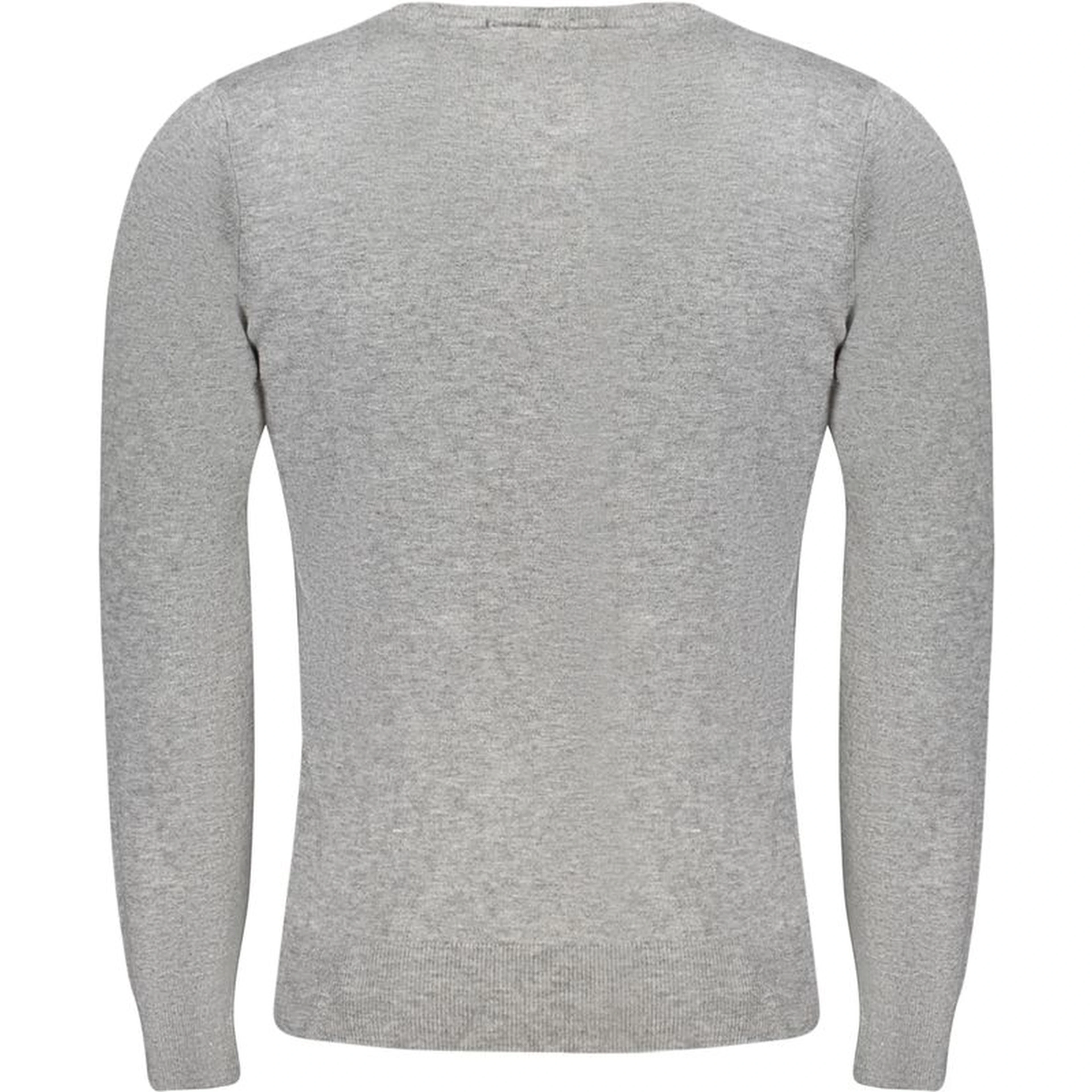 Gray Polyester Sweater