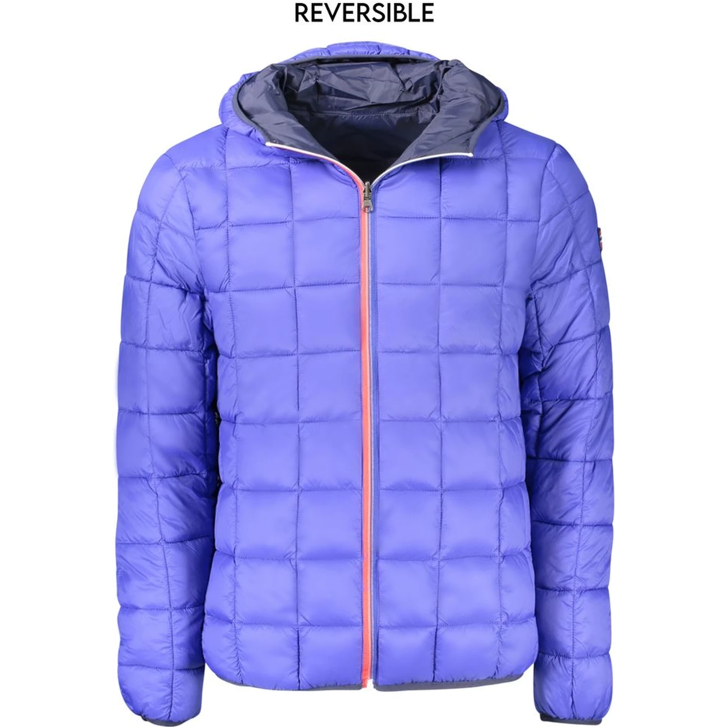 Blue Polyamide Jackets & Coat