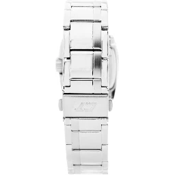 ساعة يد رسمية من الفولاذ المقاوم للصدأ الفضي