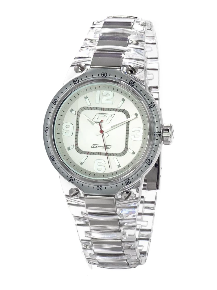Transparent Polycarbonate Dress Watch