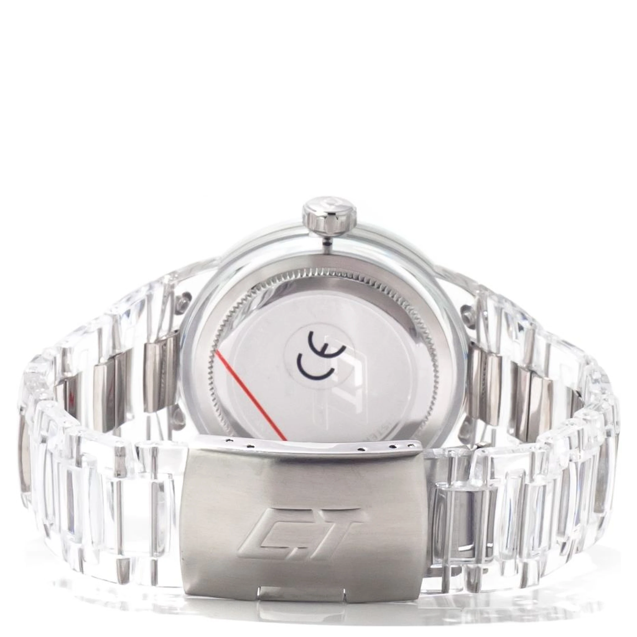 Transparent Polycarbonate Dress Watch