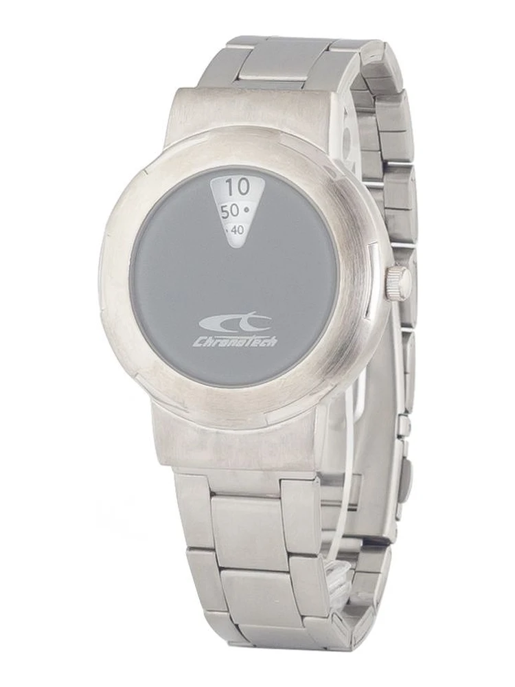 Silver Stainless Steel Dress Watch