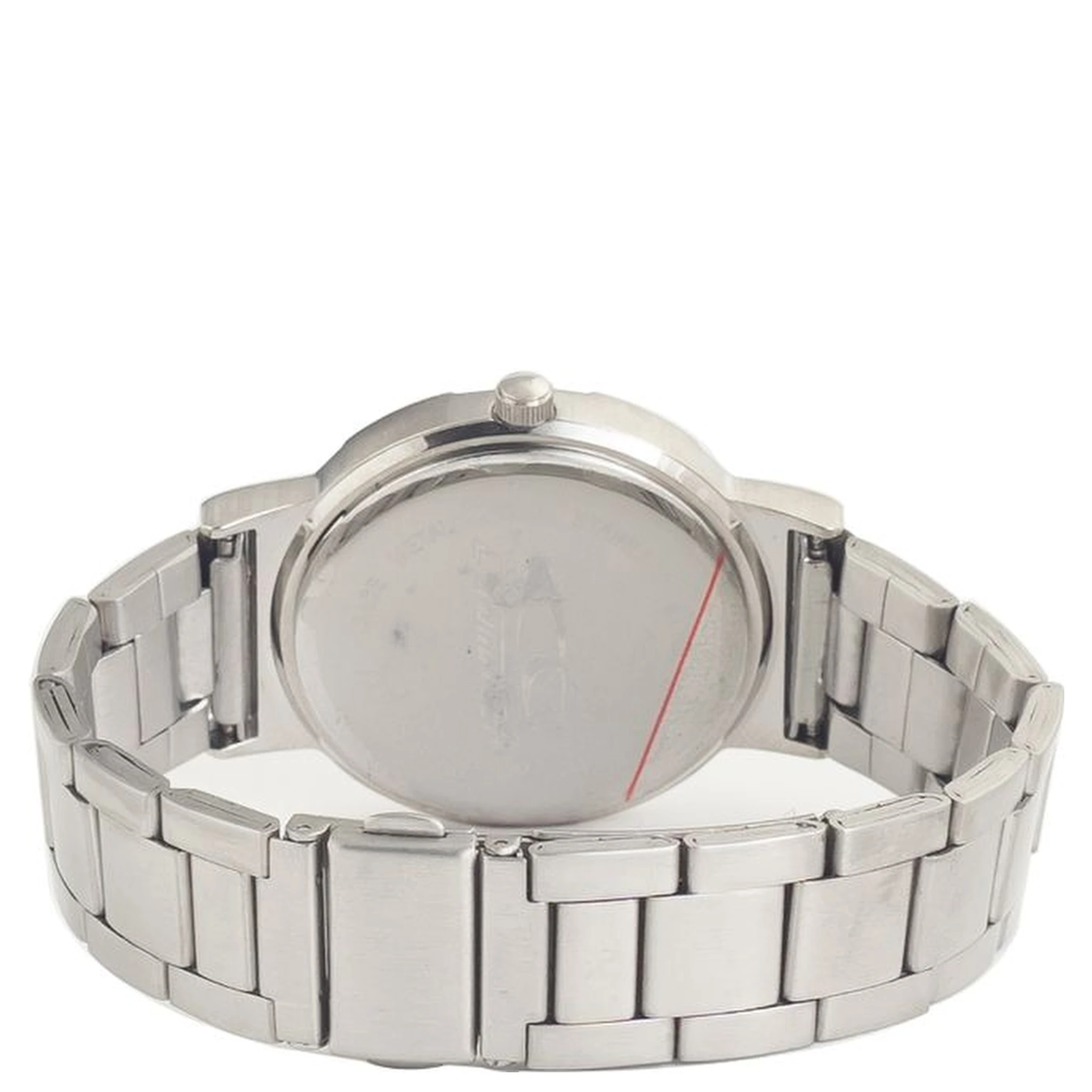 Silver Stainless Steel Dress Watch