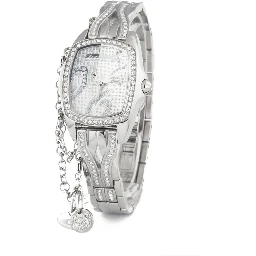 Silver Stainless Steel Bracelet Watch