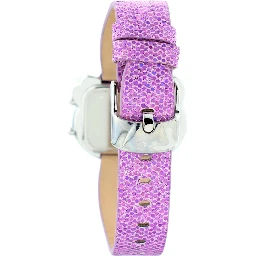Multicolor Leather Digital Watch