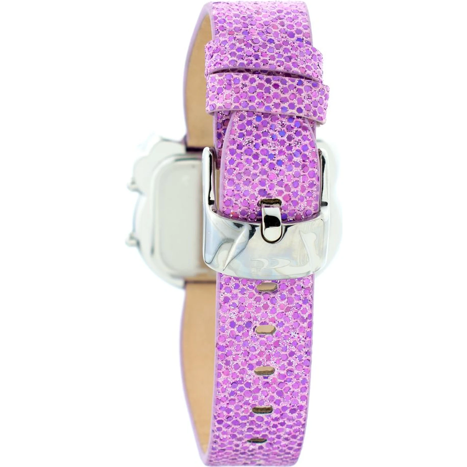 Multicolor Leather Digital Watch