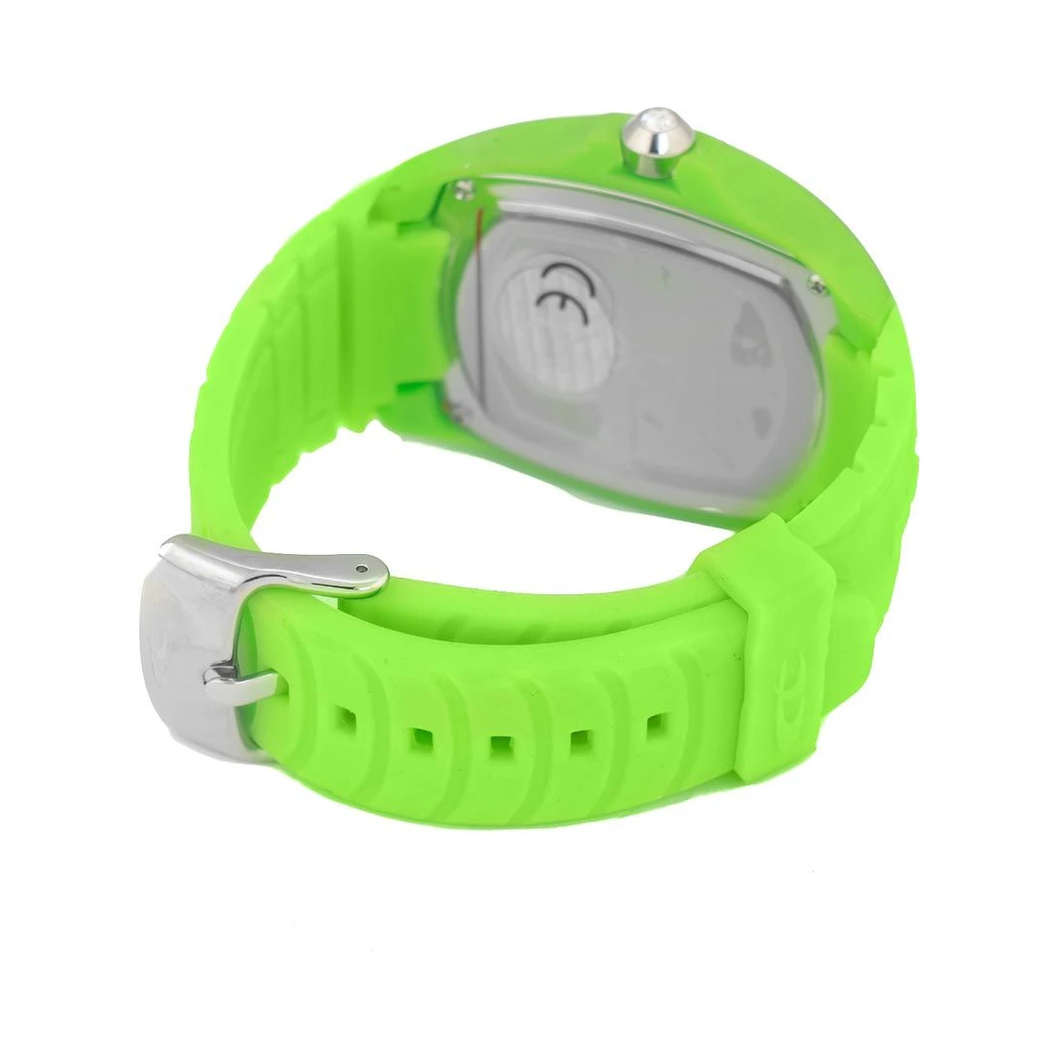 Green Rubber Bracelet Watch