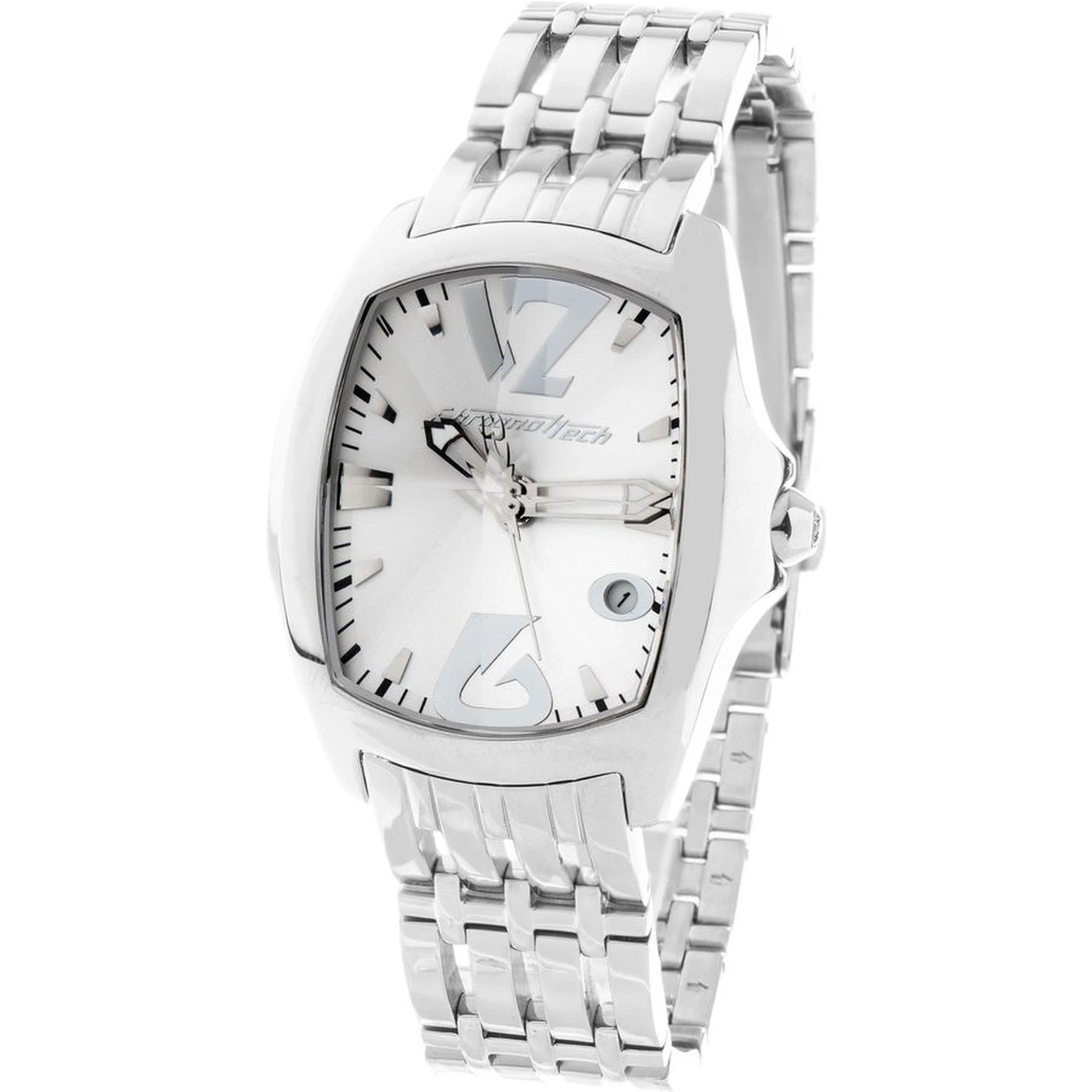 Silver Stainless Steel Dress Watch
