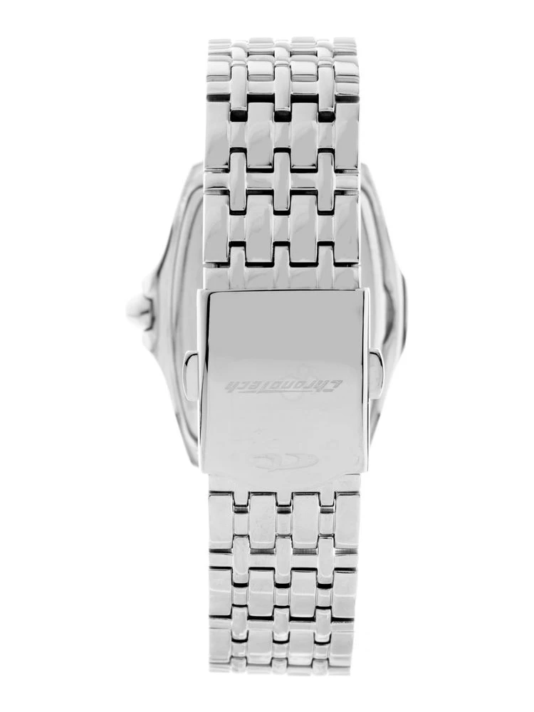 ساعة يد رسمية من الفولاذ المقاوم للصدأ الفضي alternative