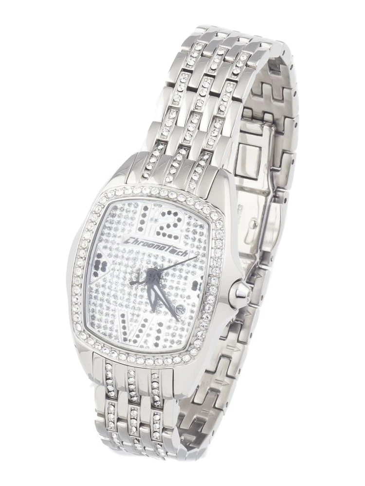 Silver Stainless Steel Dress Watch