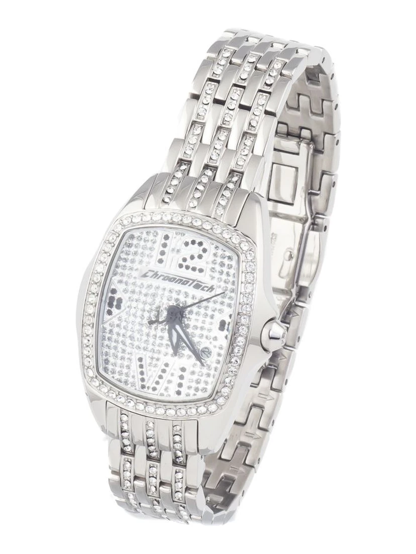 Silver Stainless Steel Dress Watch