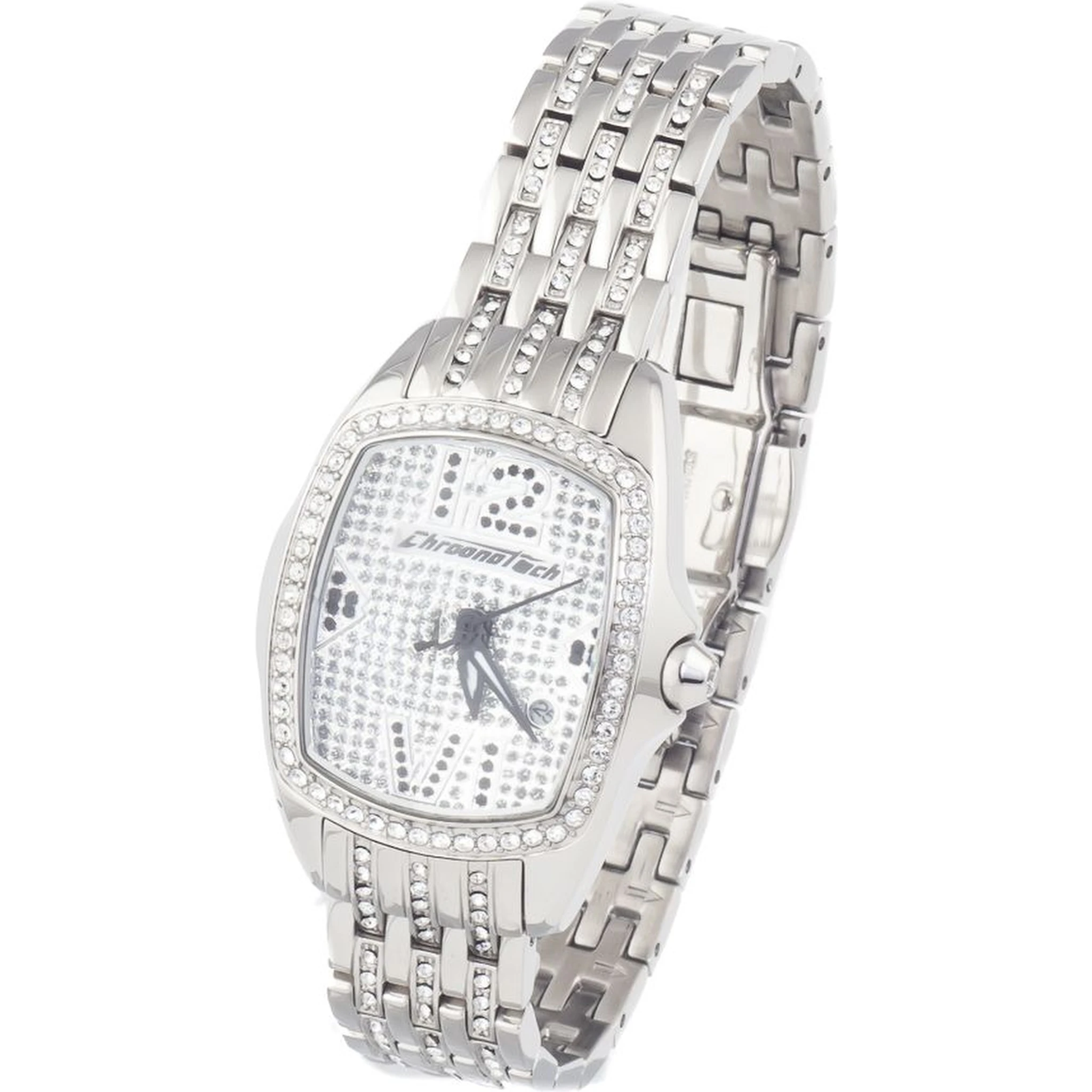 Silver Stainless Steel Dress Watch