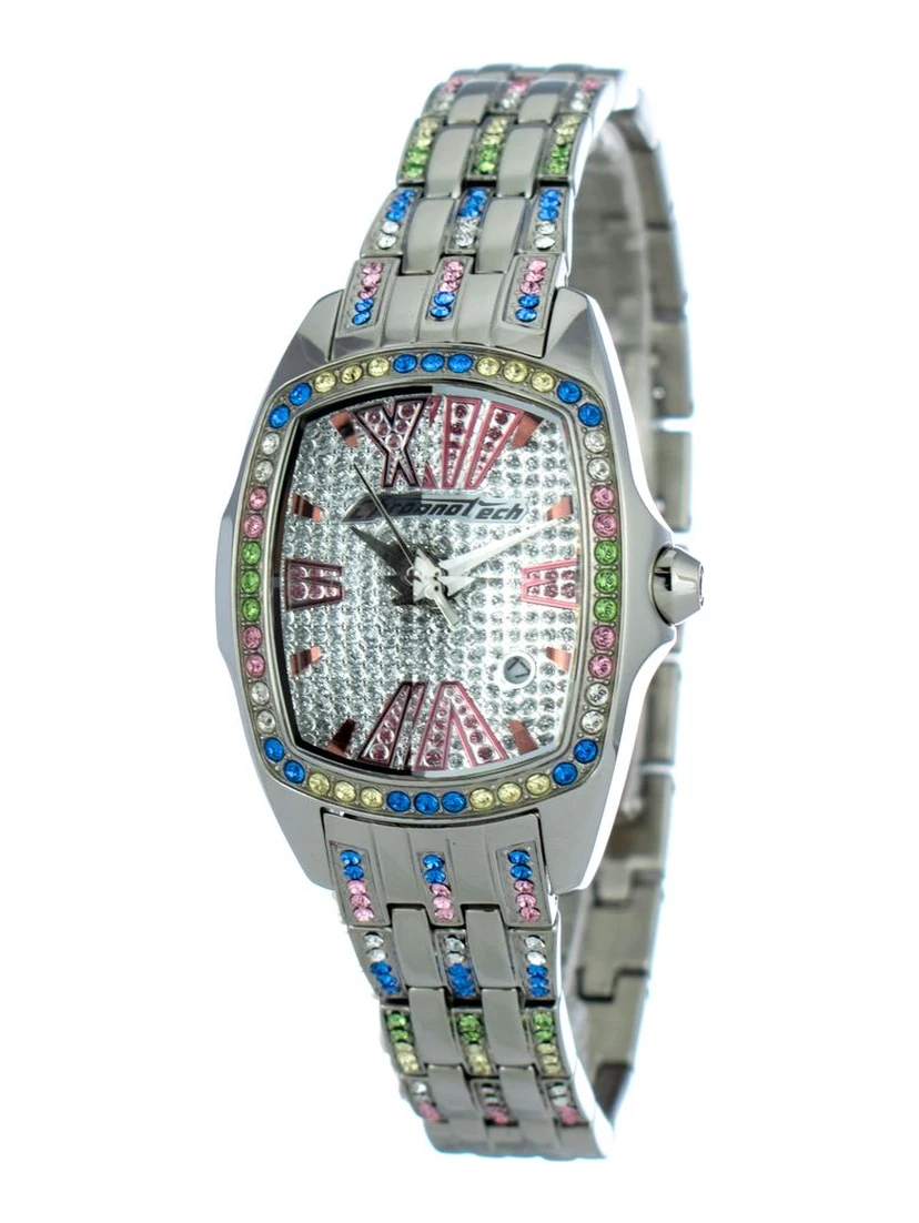 Silver Stainless Steel Dress Watch