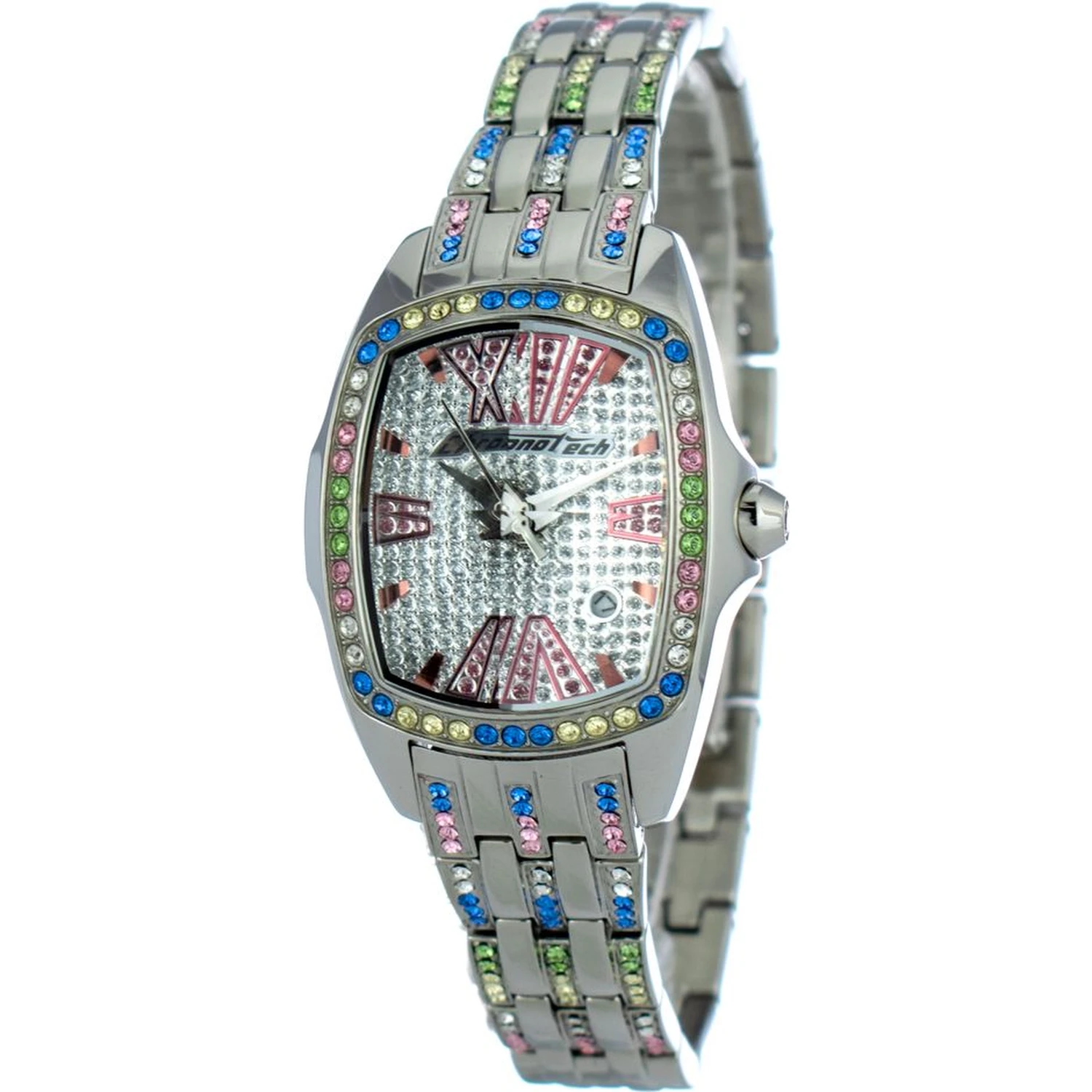 Silver Stainless Steel Dress Watch