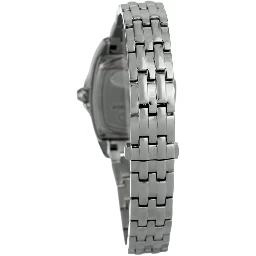 ساعة يد رسمية من الفولاذ المقاوم للصدأ الفضي