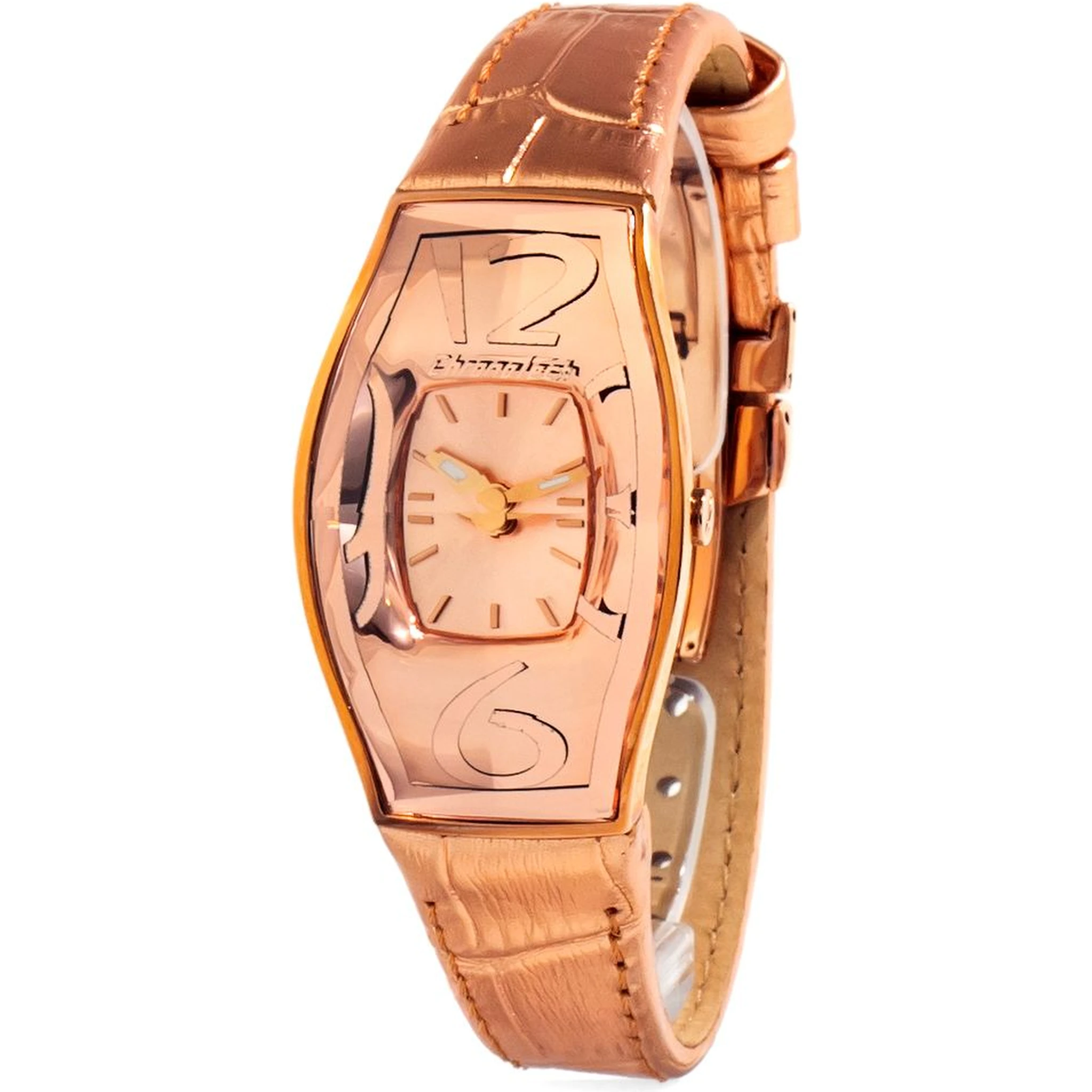 ساعة يد جلدية متعددة الألوان