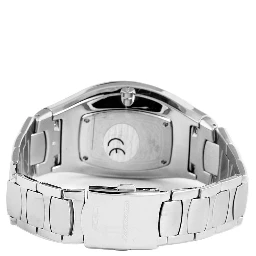 ساعة يد رسمية من الفولاذ المقاوم للصدأ الفضي