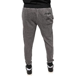 Gray Cotton Jogger Jogging Pants