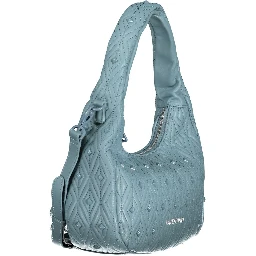 Blue Polyethylene Handbag