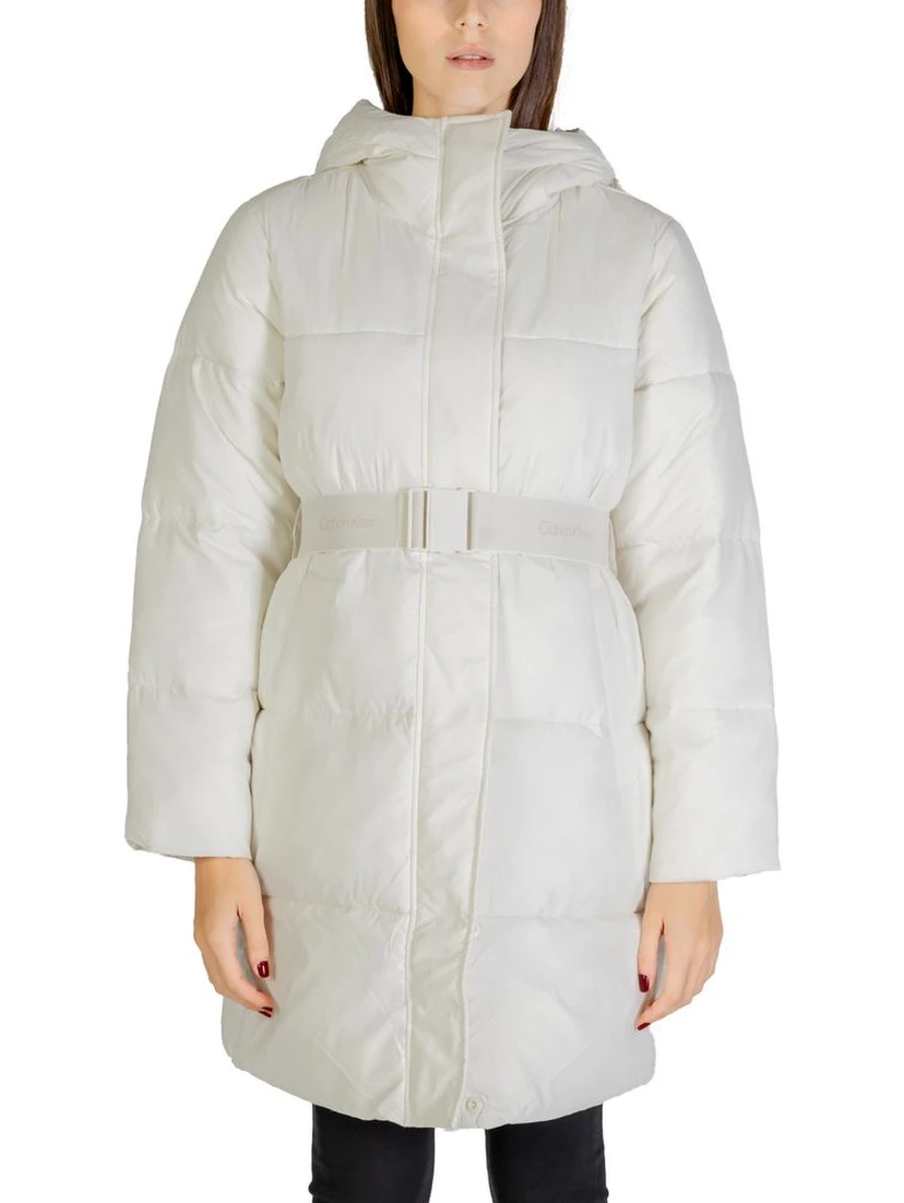 Cream Nylon Coat
